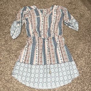 NWT Adorable boho 3/4 sleeve dress